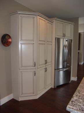 Custom Kitchens and interior renovations by Quality Cabinets - Parksville  - Qualicum Project-Cherry Arch Square